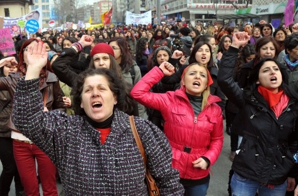 Ankaralı kadınlar 8 Mart’ta alandaydı