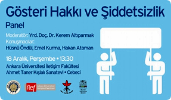 İLEF’te “Gösteri Hakkı ve Şiddetsizlik” konuşulacak