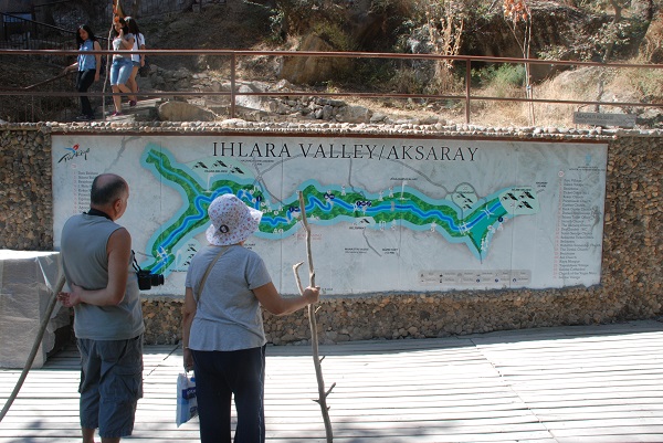 Gidemedim çünkü Ihlara Vadisi bu kadar büyüktü ve çok uzun bir merdiven vardı.