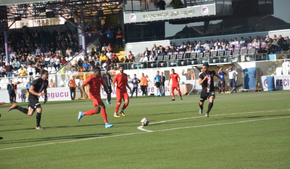 Keçiörengücü ilk yarıda galip oldu