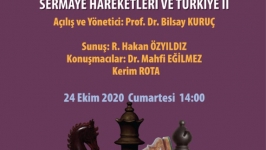 Planlama Grubu konferansları sürüyor: Sermaye Hareketleri ve Türkiye 2