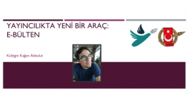 Gazeteci Akbulut, E-bülten yayıncılığını anlattı
