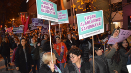 Ankaralı kadınlar 25 Kasım’da meydanlardaydı
