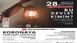 ÇGD’den “Koronaya Yakalanan Gazetecilik” paneli