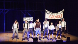 “Gasteci” direnişi müzikalle sürüyor