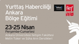 Yurttaş Haberciliği Ankara Bölge Eğitimi başlıyor