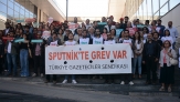 10 Ocak Çalışan Gazeteciler Günü’nde, çalışmak için grevdeler: Sputnik Grevi 147’nci gününde