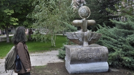 Cebeci Kampüsünde yeni heykel