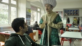 Öğrenciler “padişah” oldu