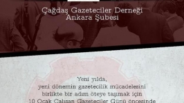 ÇGD Ankara Şubesi “Gazeteciler Buluşması” düzenliyor
